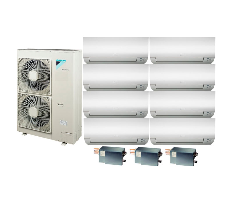 Daikin rxysq12ty1. Наружный блок кондиционера типа rxysq8ty. Мультисплит-система на 2 комнаты. Rxysq4t8v.